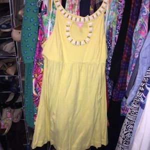 Lilly Pulitzer Yellow Grace Dress